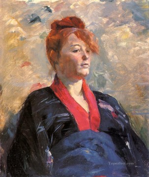  Henri Works - Madame Lili Grenier post impressionist Henri de Toulouse Lautrec